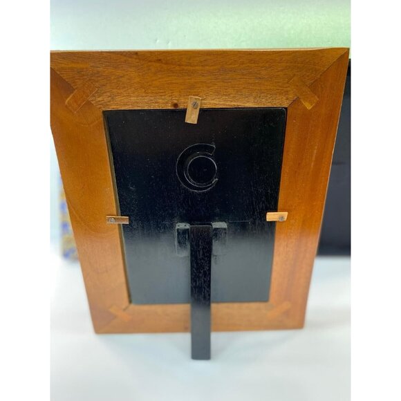 Stunning Hand Carved Wood Picture Frame 8 x 10 (5 x 7 Image) With Cloth Box NEW - Picture 3 of 6